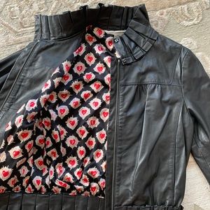 Diane von Furstenberg Leather Jacket